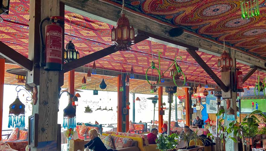 Ali Baba Restaurant in Dahab