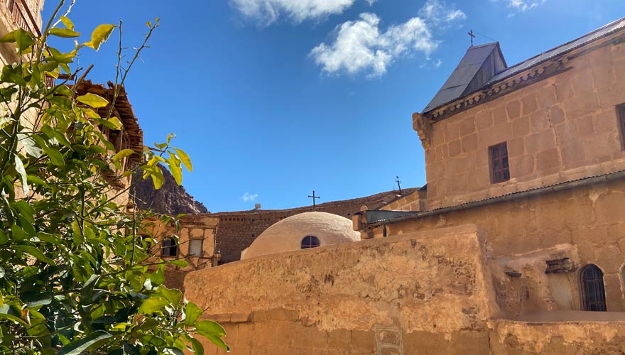 Kuppel der Dornbuschkapelle im Katharinenkloster