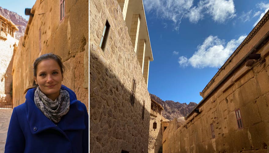 Festungsmauern im Katharinenkloster