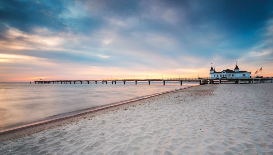 Strandbad Ahlbeck auf Usedom