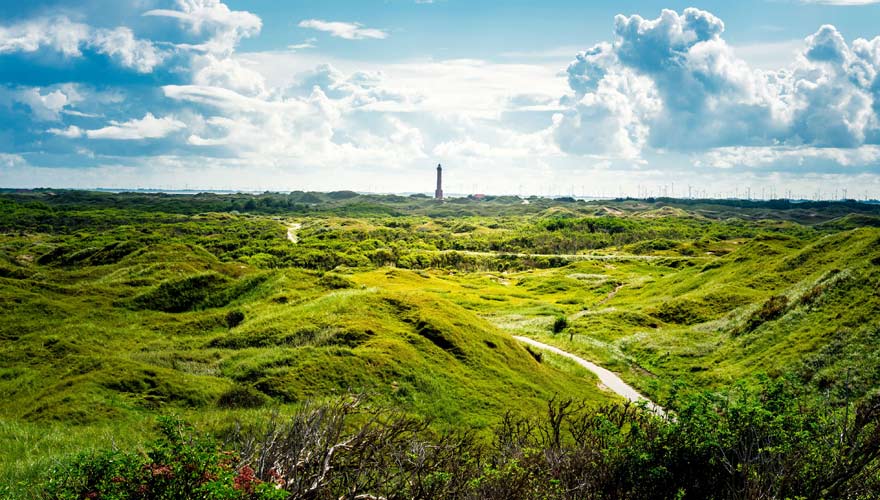 Landschaft der Insel Norderney