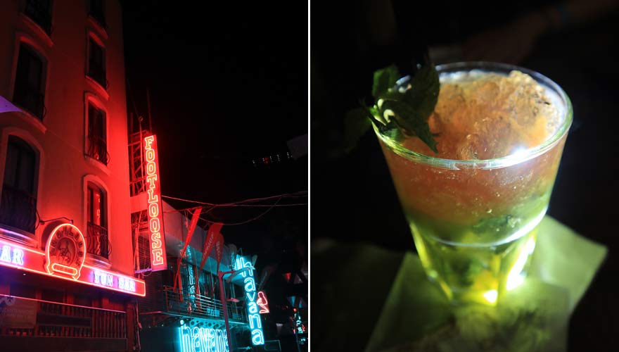 Impressionen von Paceville in St. Julian's auf Malta bei Nacht