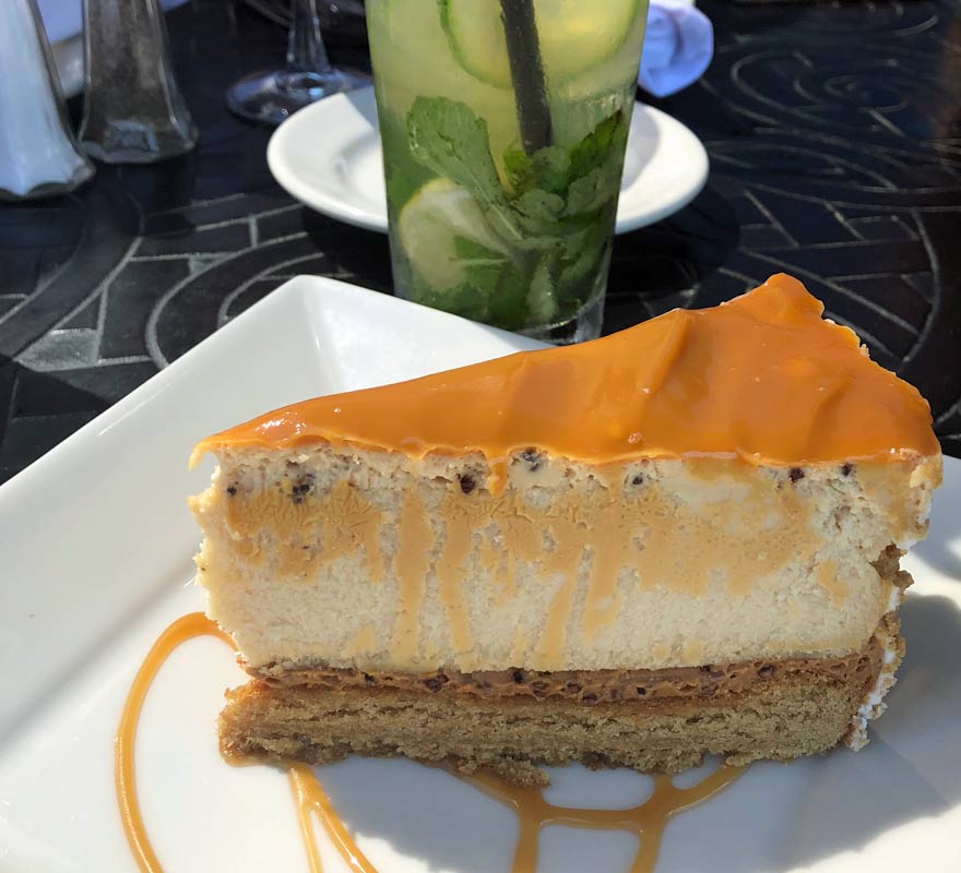 Cheesecake aus der Cheesecake Factory in Dubai