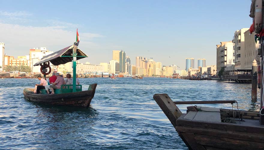 Bootstour in Dubai Creek