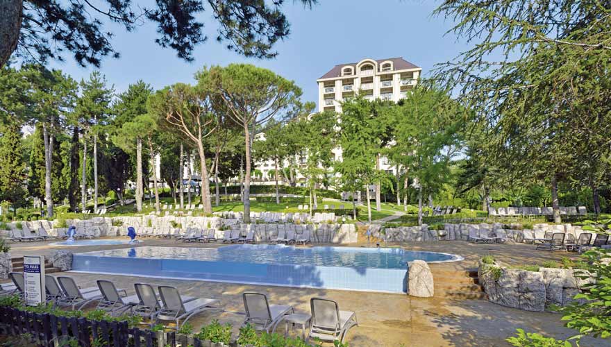 Pool im Hotel Melia Grand Hermitage am Goldstrand in Bulgarien