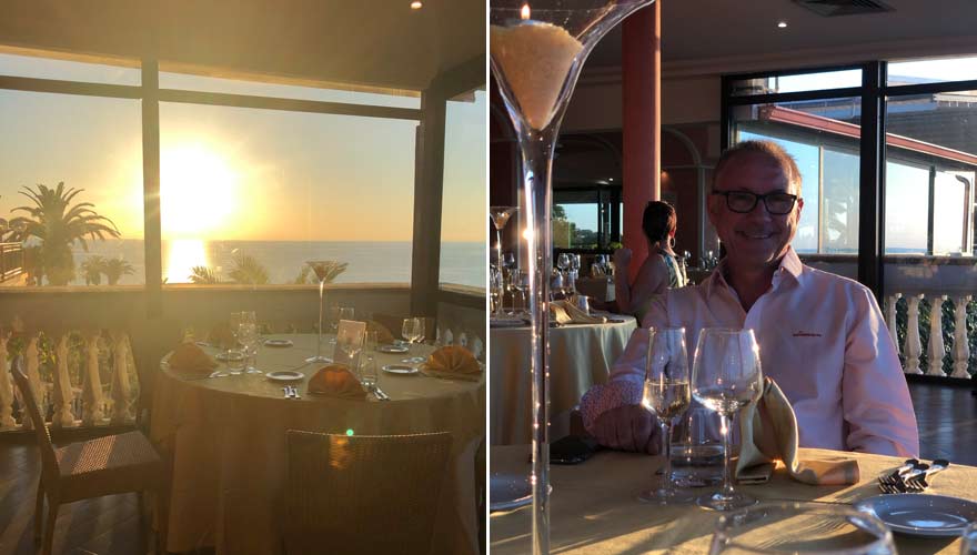 Dinner ohne Buffet im LABRANDA Rocca Nettuno Tropea - Teil des neuen Hygienekonzepts aufgrund Corona