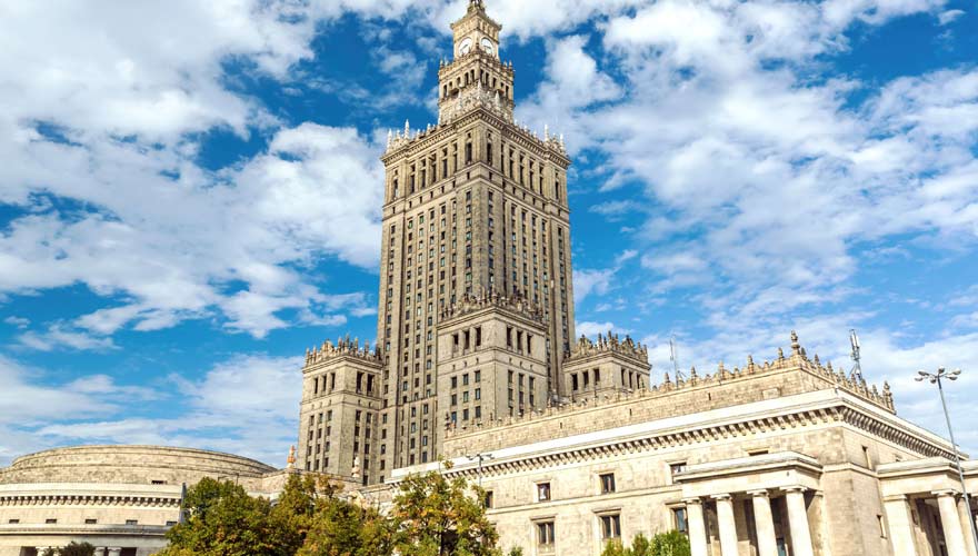 Kulturpalast in Warschau