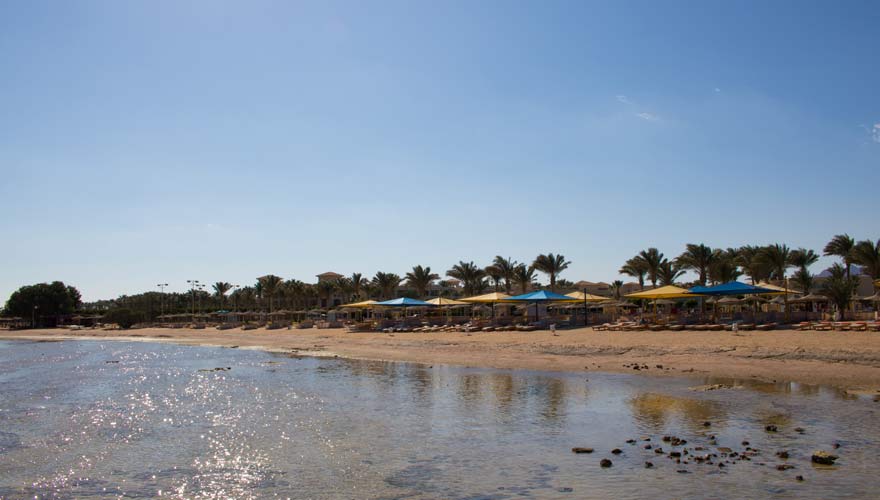 Weitläufiger Strand des Royal Albatros Moderna