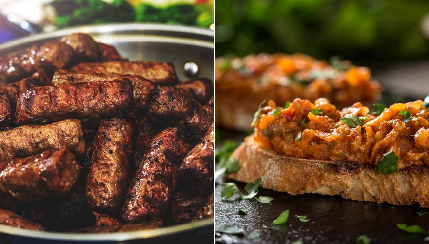 Mititei und Zacusca - typisch rumänische Gerichte