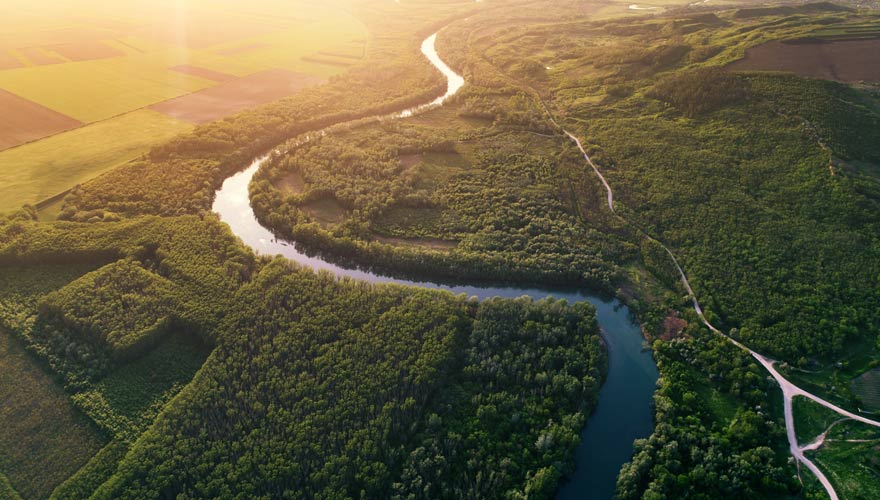 Moldau oder Moldawien ist eine dicht bewaldete Region in Rumänien