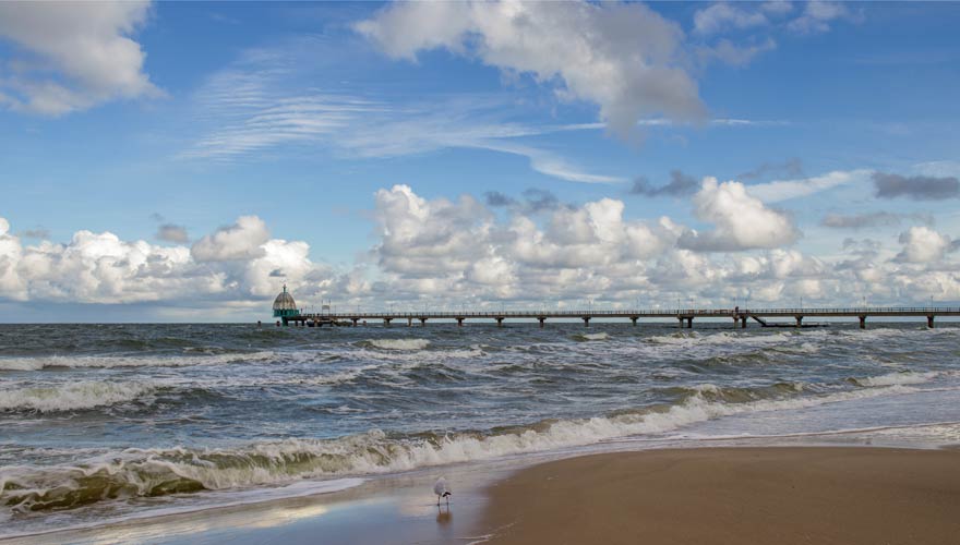 Strand von Trassenheide auf Usedom