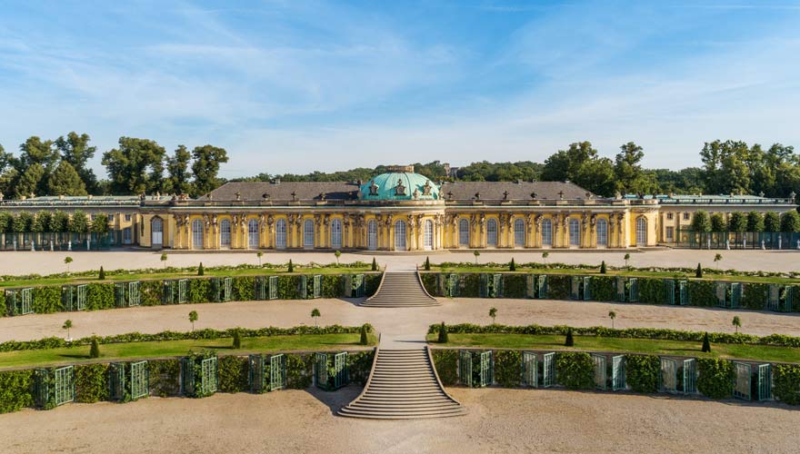 Schloss Sanssouci in Potsdam