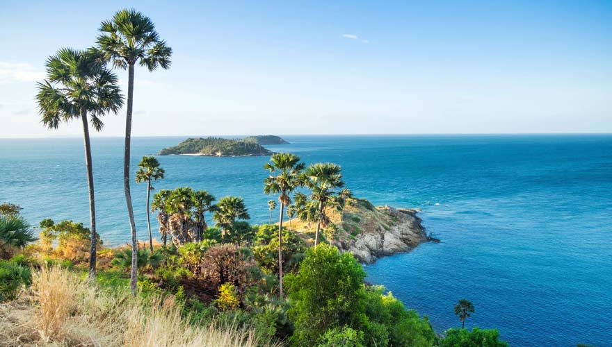 Ausblick von Promthep Cape auf Phuket