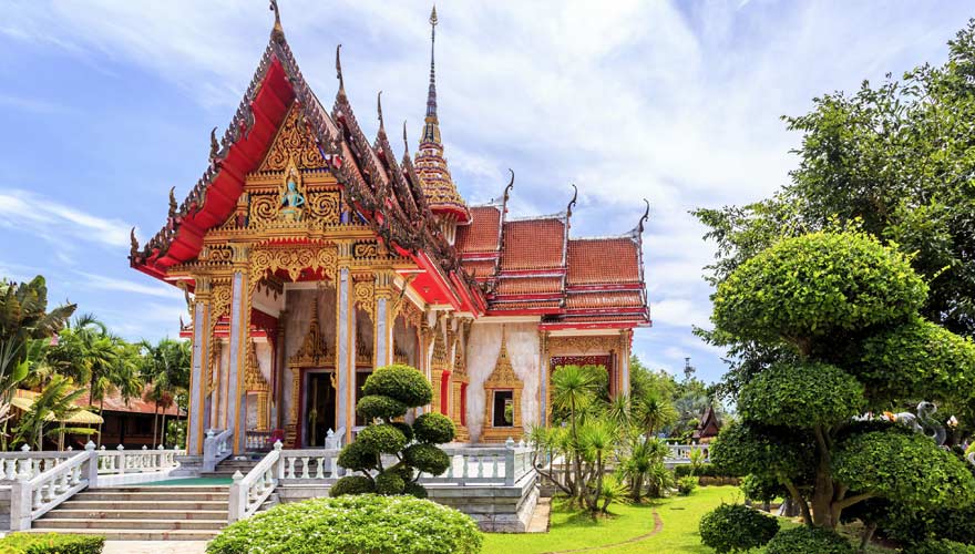 Wat Chalong Tempel in Phuket