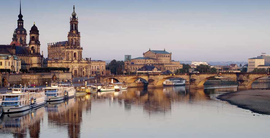Elbe in Dresden