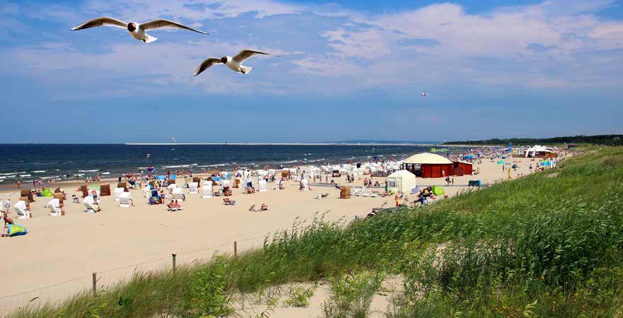 Strand von Swinemünde