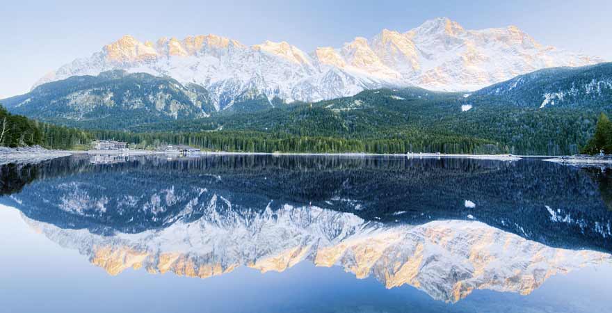 Garmisch Partenkirchen im Winter