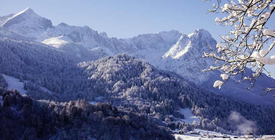 Garmisch im Winter