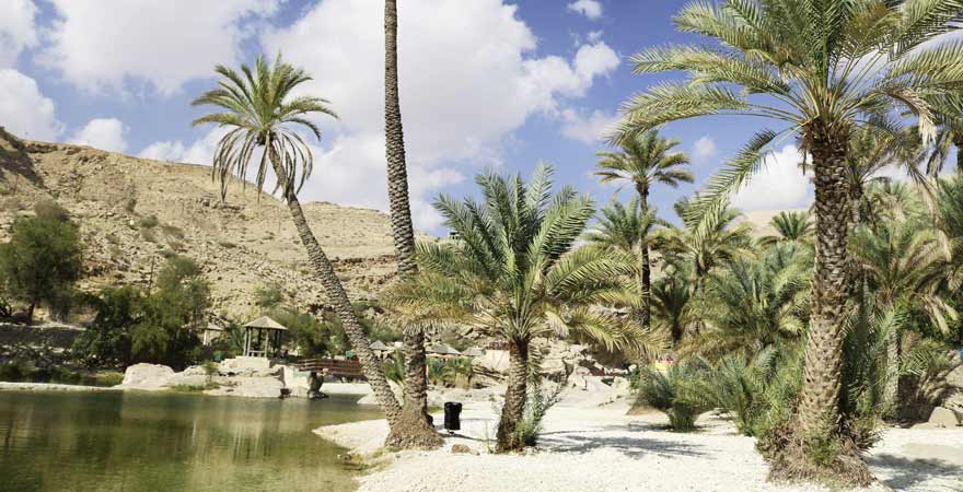 Wadi Bani Khalid im Oman