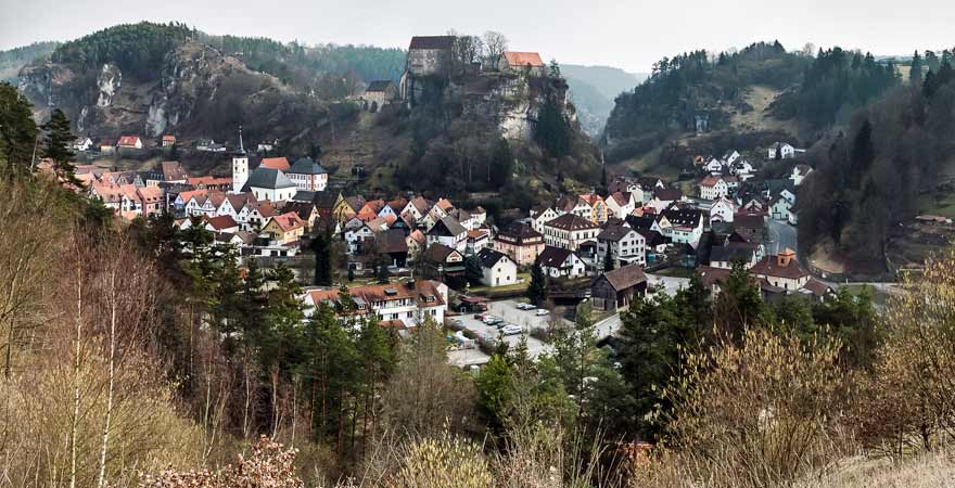 Pottenstein in der Fränkischen Schweiz