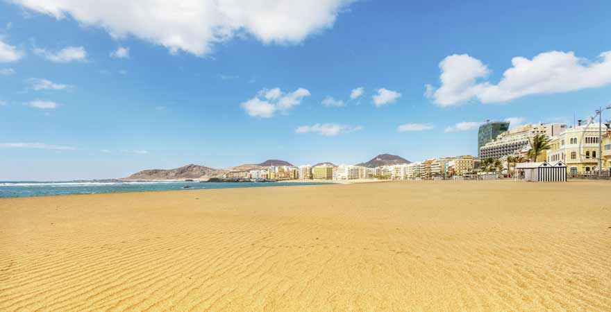 Playa de las Canteras auf Gran Canaria