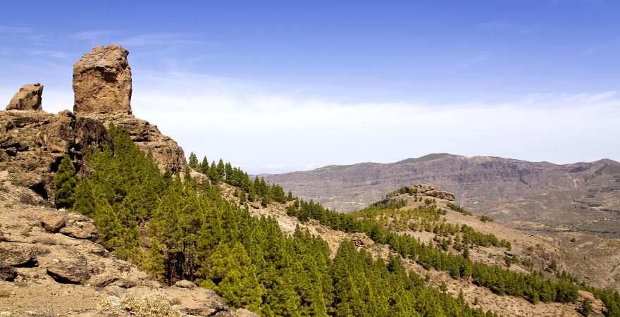 Roque Nublo das Wahrzeichen Gran Canarias