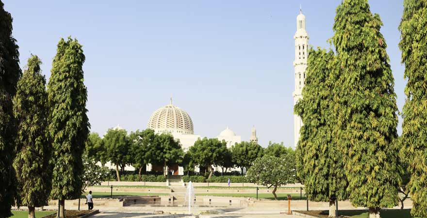 Sultan Qabus Moschee in Maskat