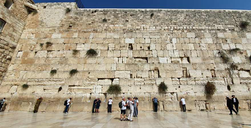 Klagemauer in Jerusalem