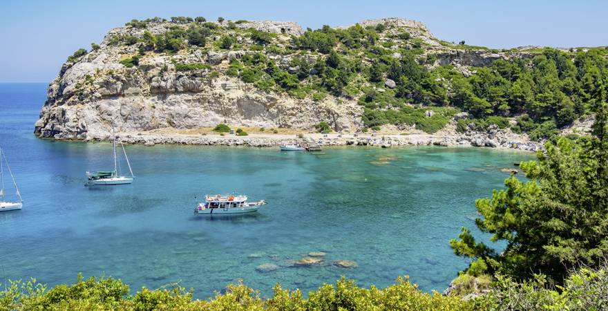 Anthony Quinn Bay auf Rhodos