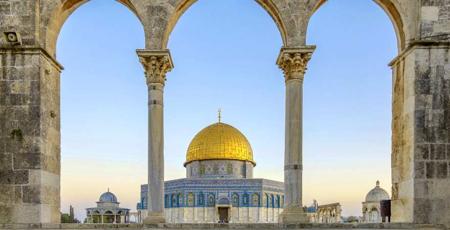 Der Felsendom in Jerusalem