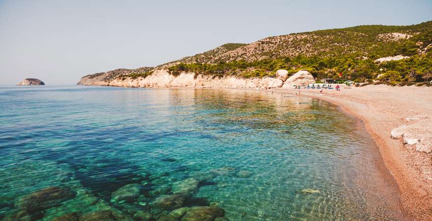 Fourni Beach auf Rhodos