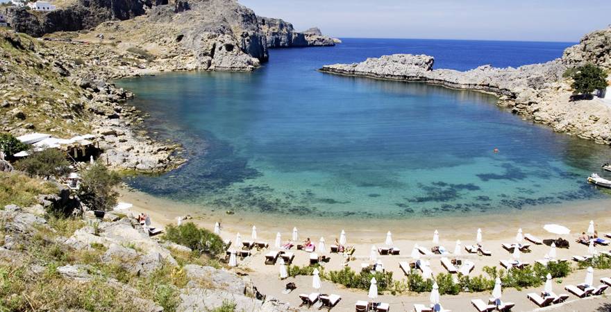 St Pauls Bay auf Rhodos