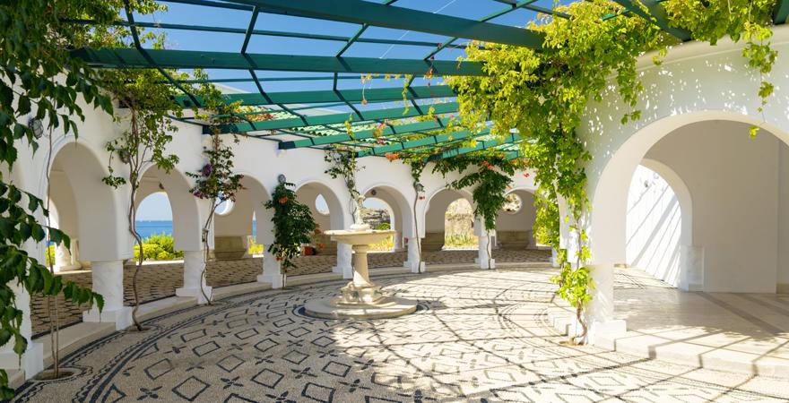 Thermen von kallithea auf Rhodos