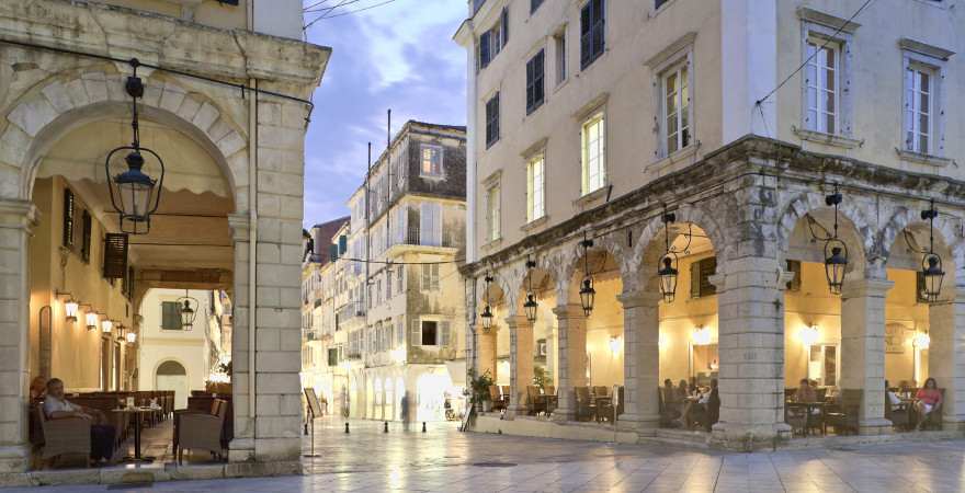 Die Altstadt von Korfu-Stadt