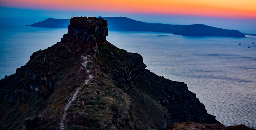Skaros Rock, Santorin, Imerovigli