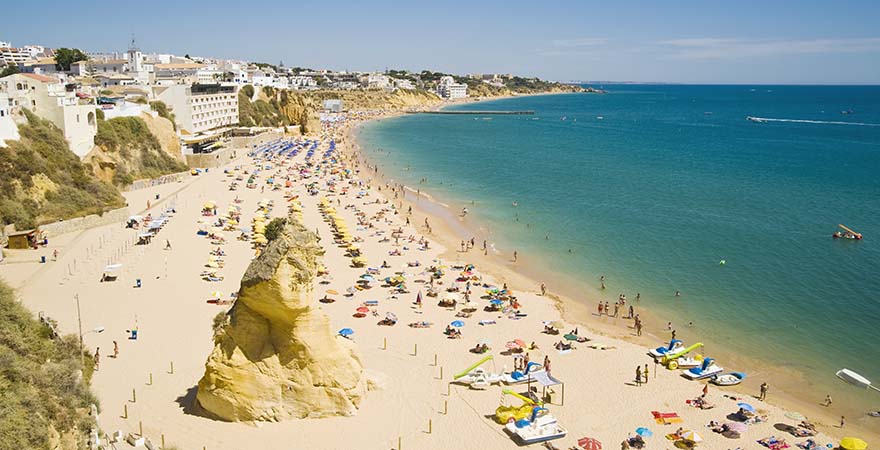 Albufeira Beach, Algarve, Portugal