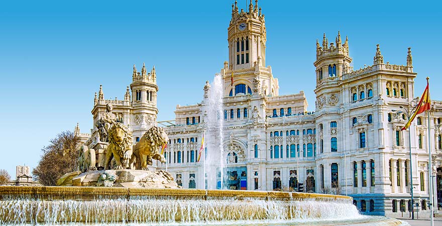 Plaza de Cibeles in Madrid