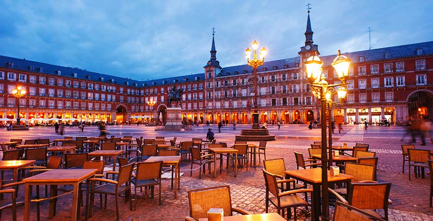 Plaza Mayor in Madrid