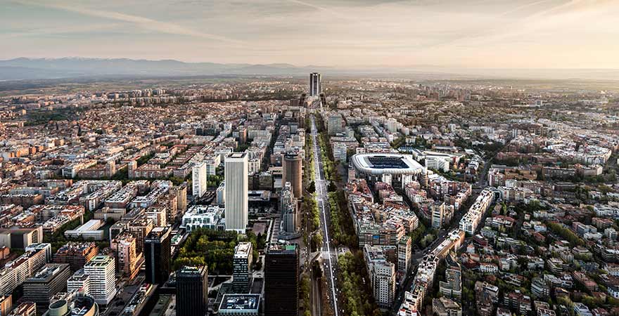 Madrid Skyline