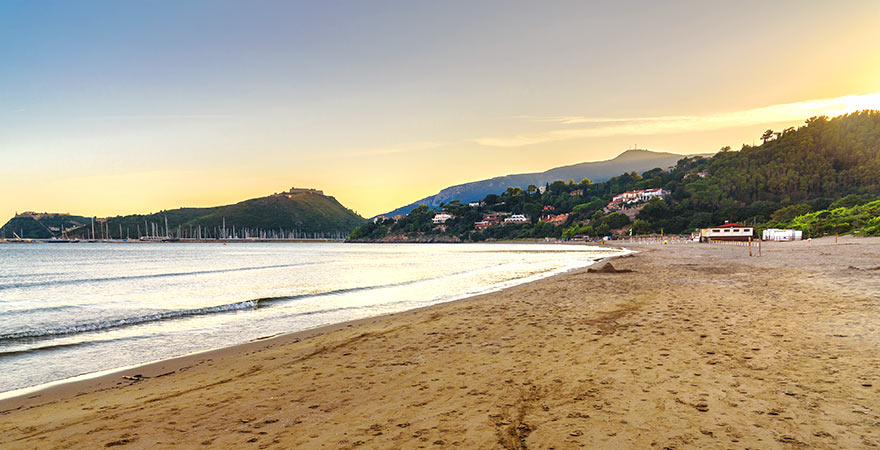 Feniglia Beach in der Toskana