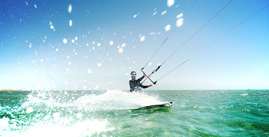 Kitesurfer