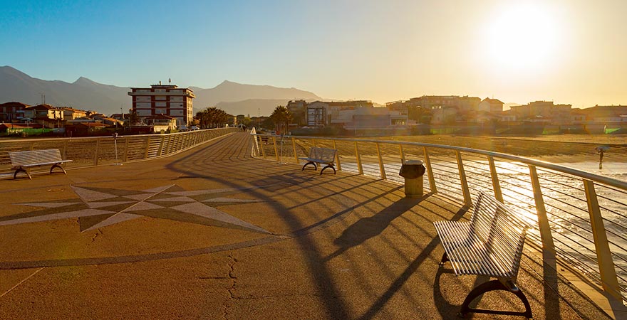 Lido di Camaiore in der Toskana