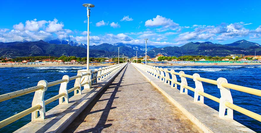Forte dei Marmi in der Toskana