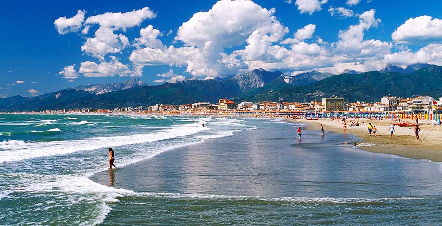 Viareggio in der Toskana