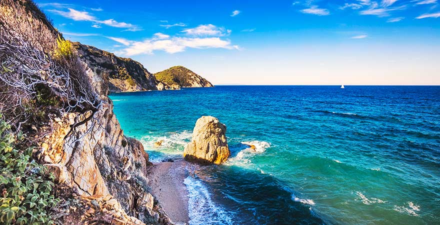 Sansone Beach in der Toskana