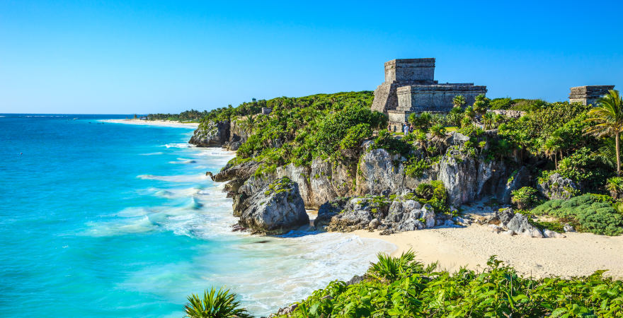 Tulum Maya Tempel Mexiko