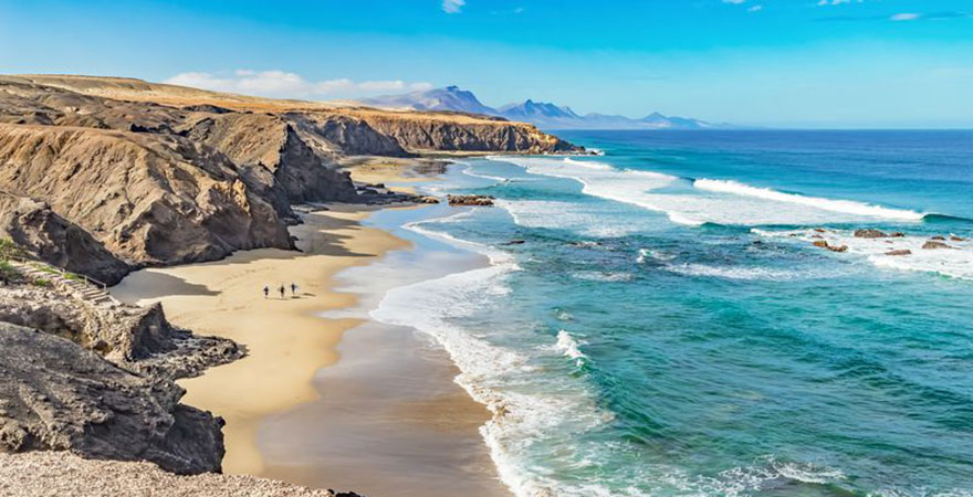 Strand Kanaren mit Küste