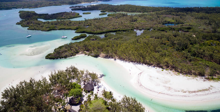 Île aux Cerfs auf Mauritius