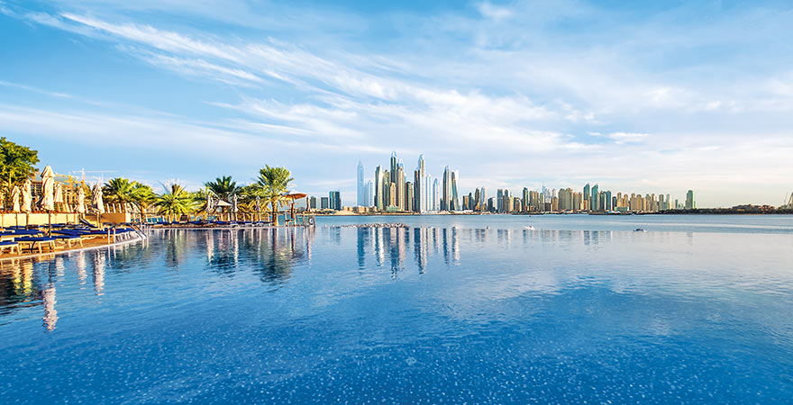 Skyline von Dubai