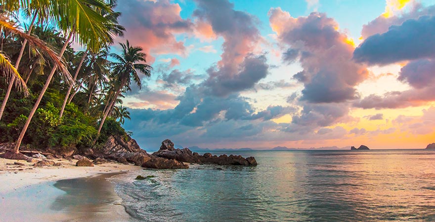 Taling Ngam Beach auf Koh Samui in Thailand